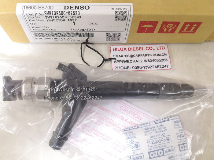 16600-EB70D,Genuine Nissan YD25 Injectors,16600-EB70A